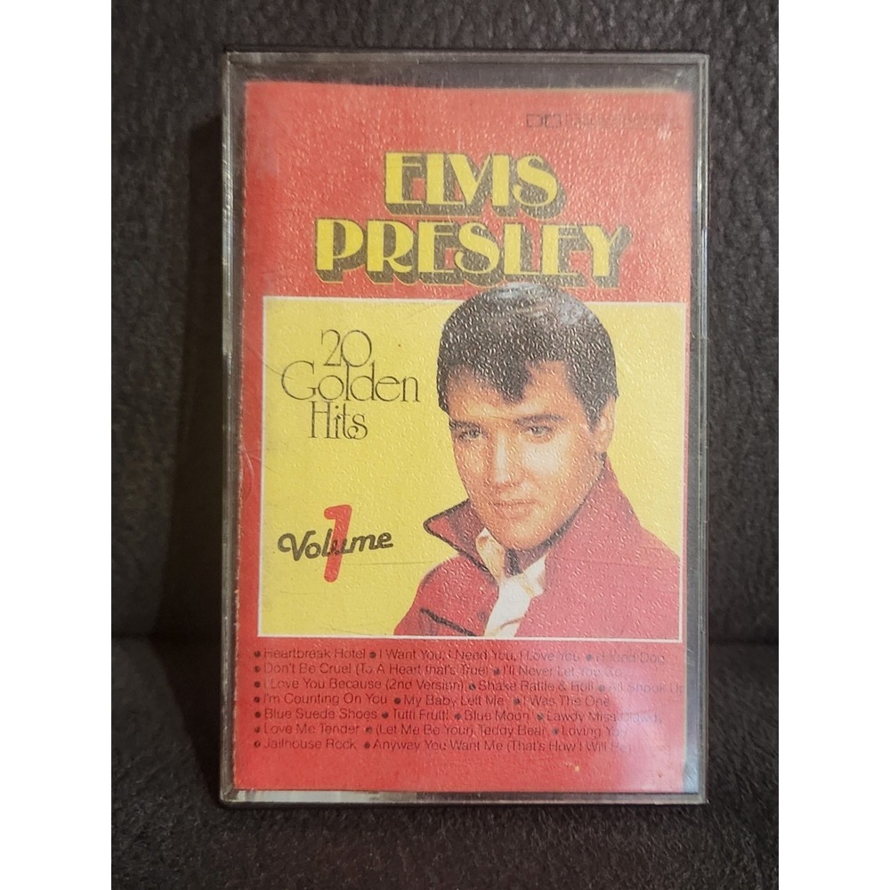 Elvis Presley 20 Golden Hits Vol 1 Vintage Cassette Tape Astan 40002 Holland